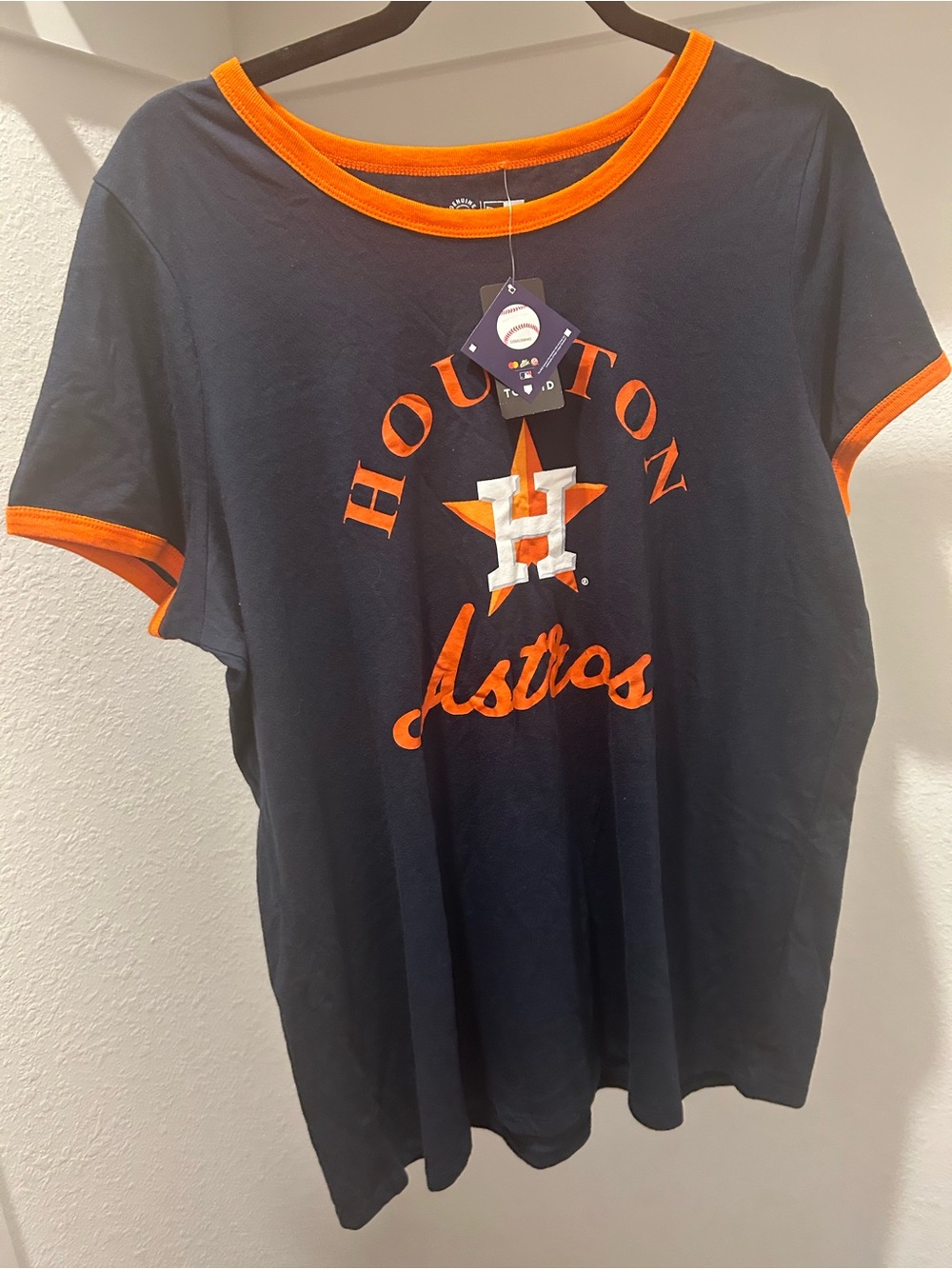 torrid Navy Tee with Orange Houston Astros Graphic